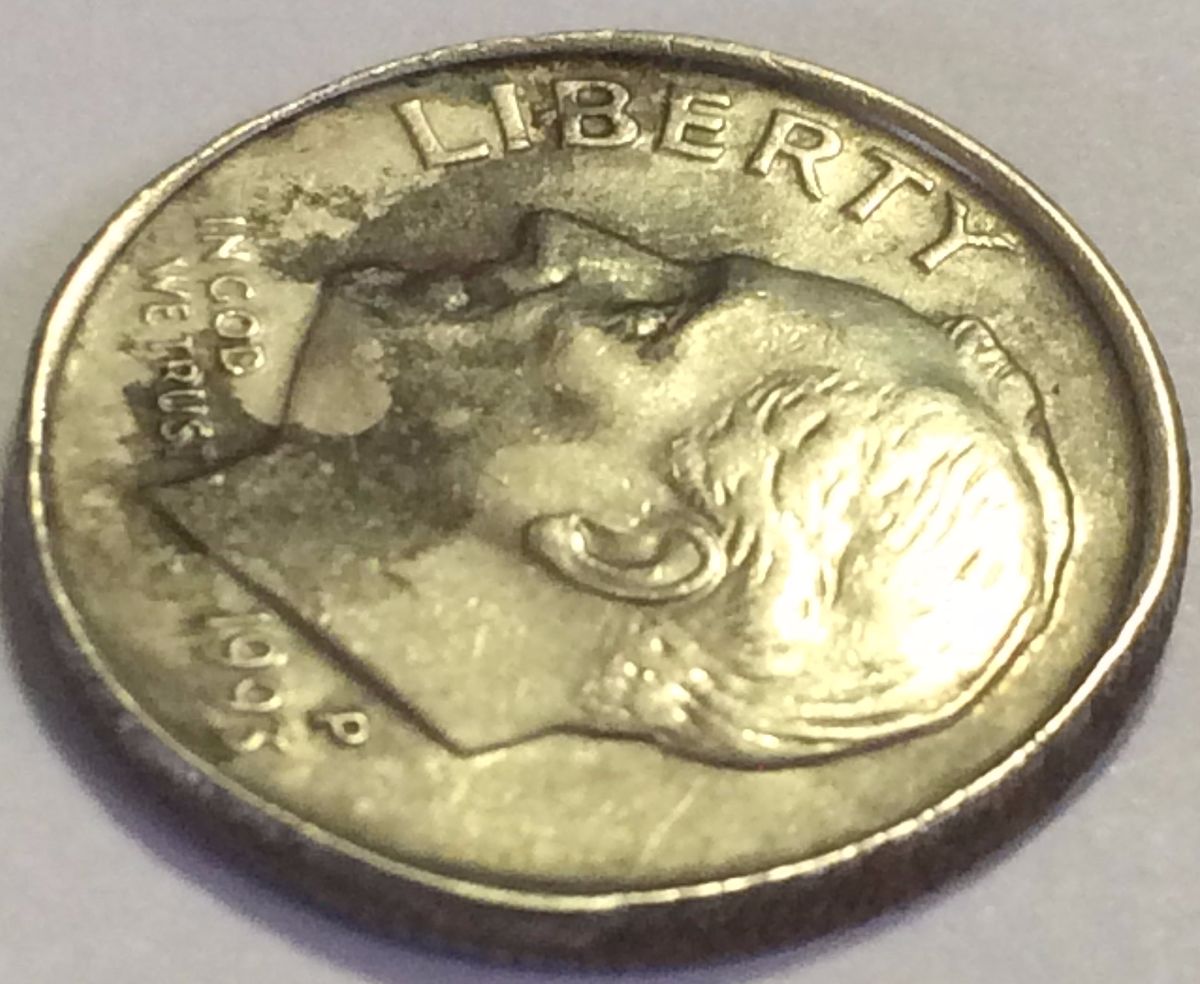 1993-P-Dime-Error?-What-Caused-Raised-Rim?